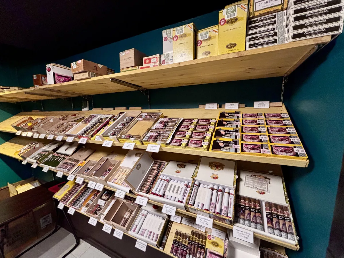 Humidor selection
